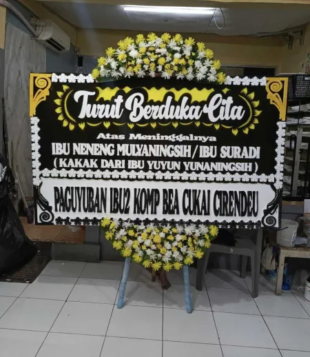 Papan Bunga Duka Baledu Kandangan